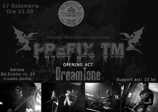 Concert Prefix TM in Formula Pub din Brasov